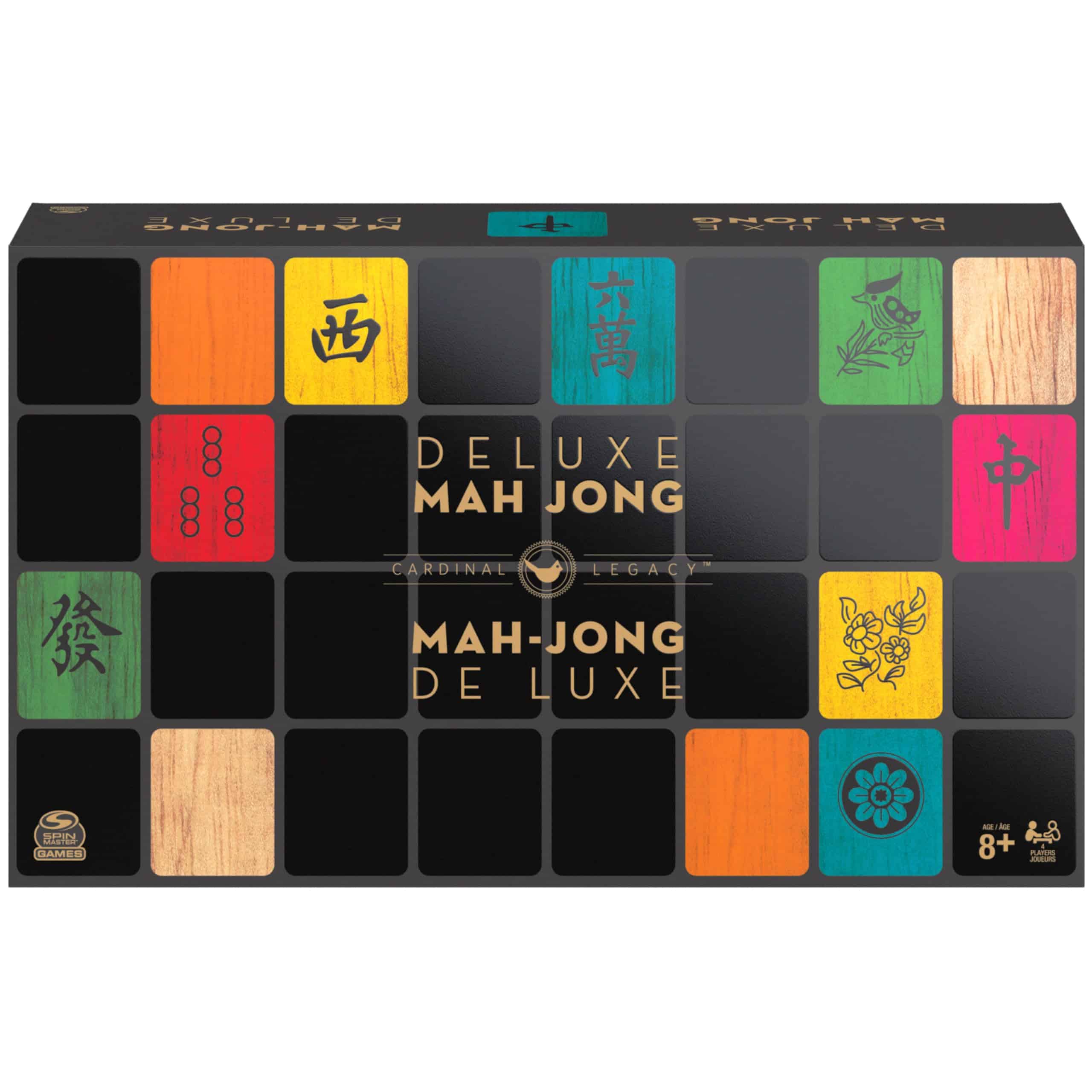 Juego Clásico de Mahjong Deluxe Legacy con Azulejos Bicolor - Imagen 10
