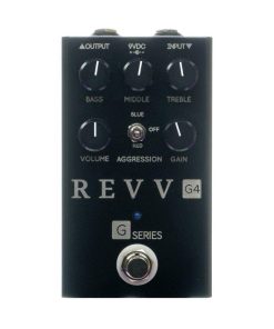 Pedal de distorsión y overdrive Revv Amplification G4