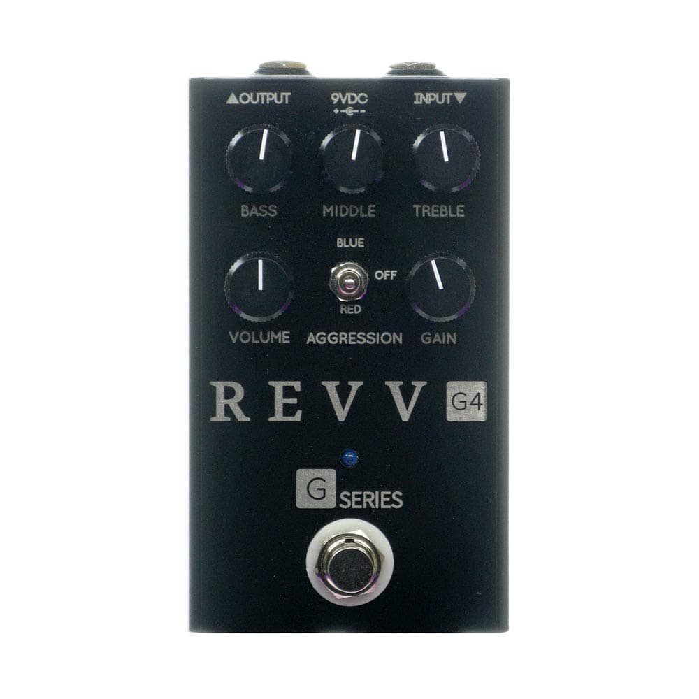 Pedal de distorsión y overdrive Revv Amplification G4
