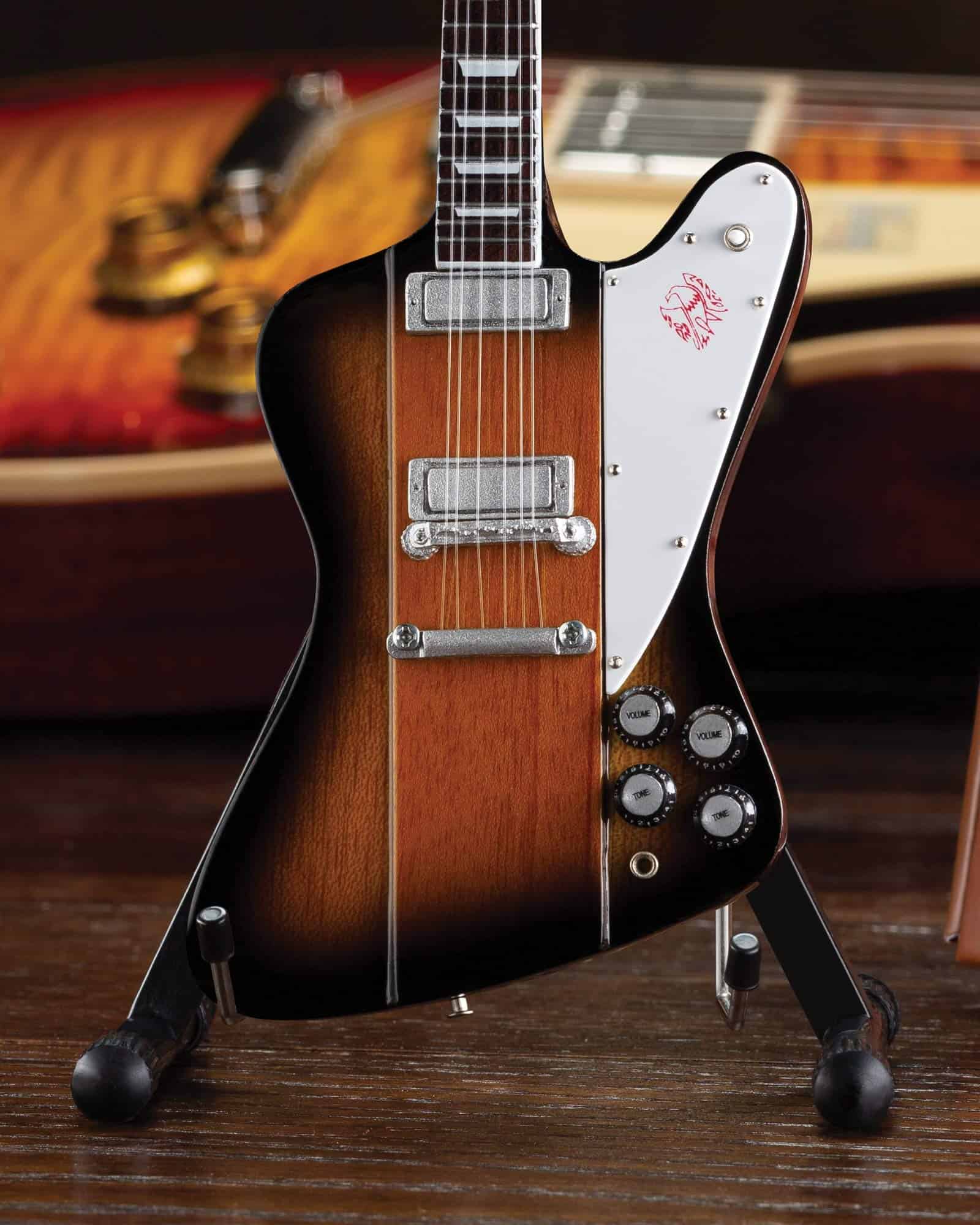 Réplica de Guitarra Miniatura Gibson Firebird V Vintage - Imagen 5