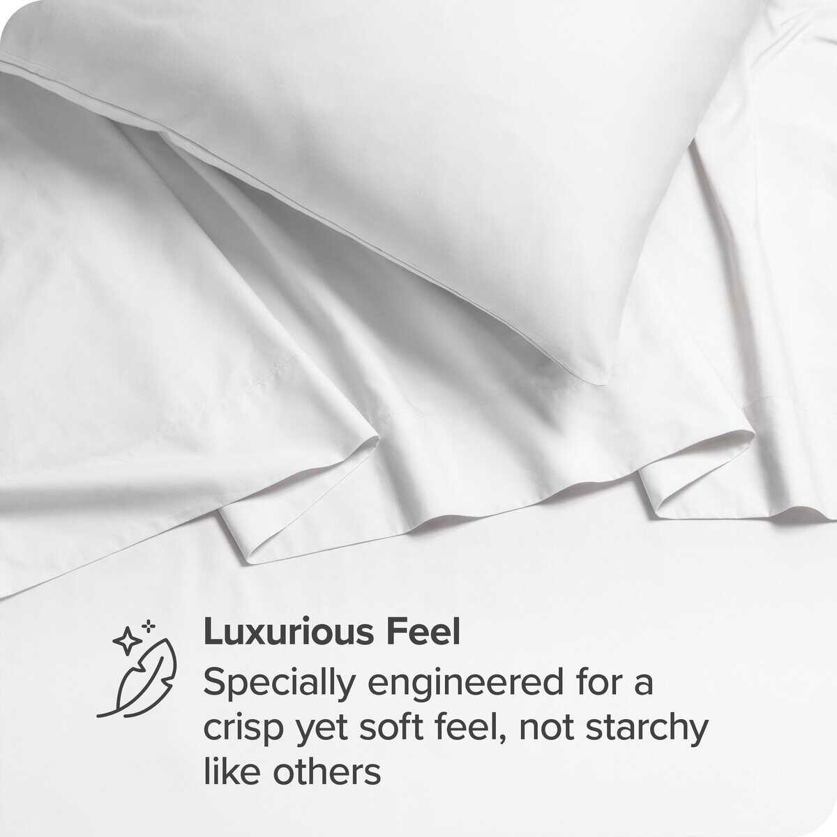 Juego de sábanas 100% de algodón orgánico Twin XL de Bare - Imagen 8