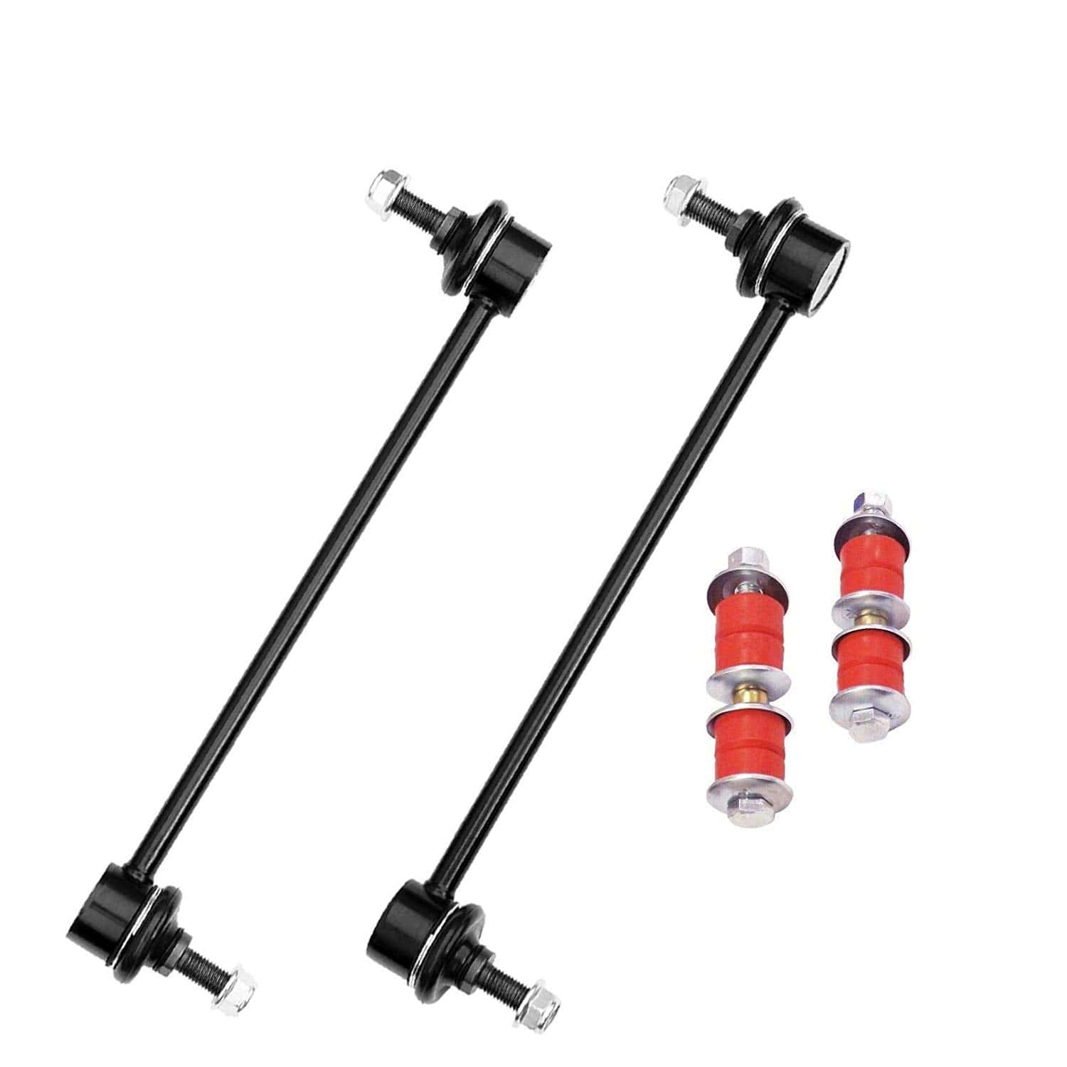 4PC Front and Rear Left and Right Sway Bar Links with