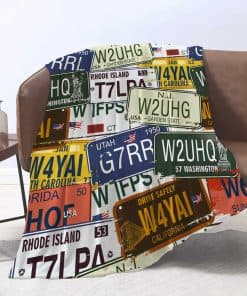 Manta Yunine, 60 x 80 pulgadas, Manta de Tiro con Placas de