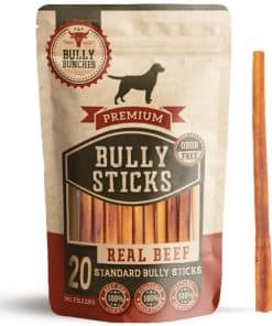 Bully Bunches Premium 12 Inch Standard Odor-Free Bully