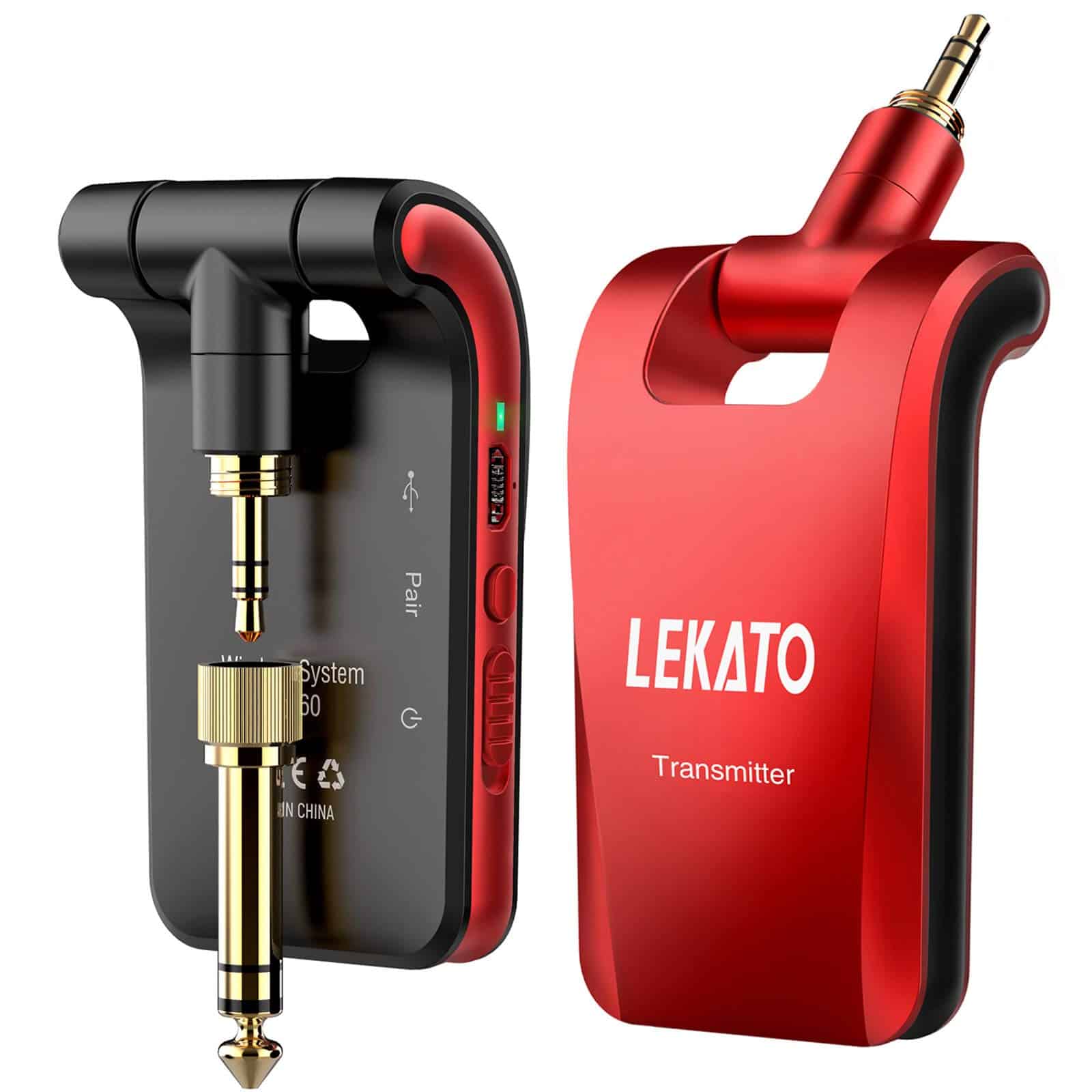 Sistema de Guitarra Inalámbrico LEKATO 2.4GHz 6 Canales