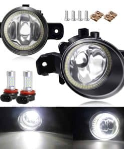Faro de Niebla Actualizado con Anillo LED Halo DRL para