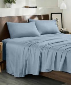 Juego de sábanas orgánicas Queen Bare Home 100% algodón -