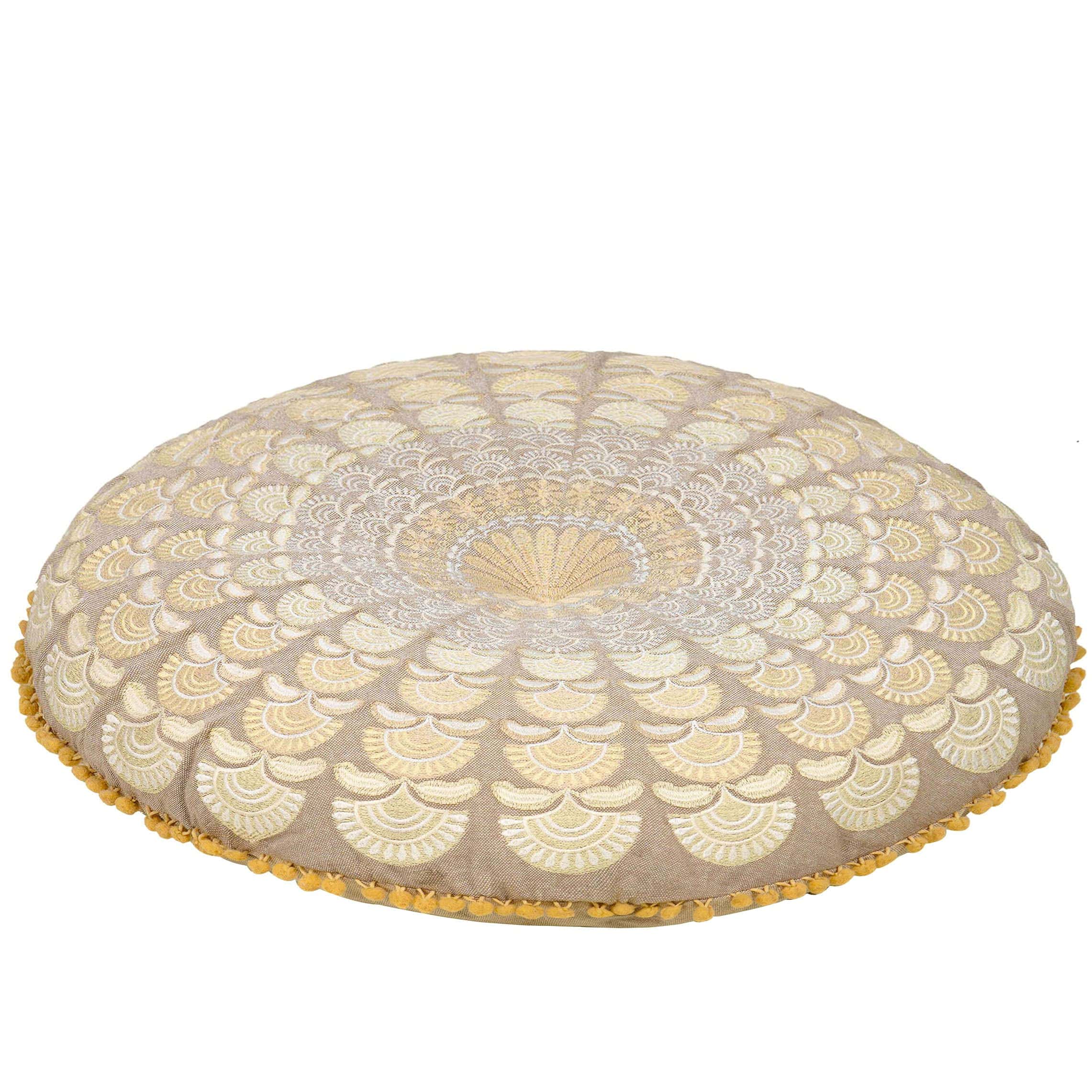 Funda de Cojín de Suelo Bohemio Mandala Life ART -