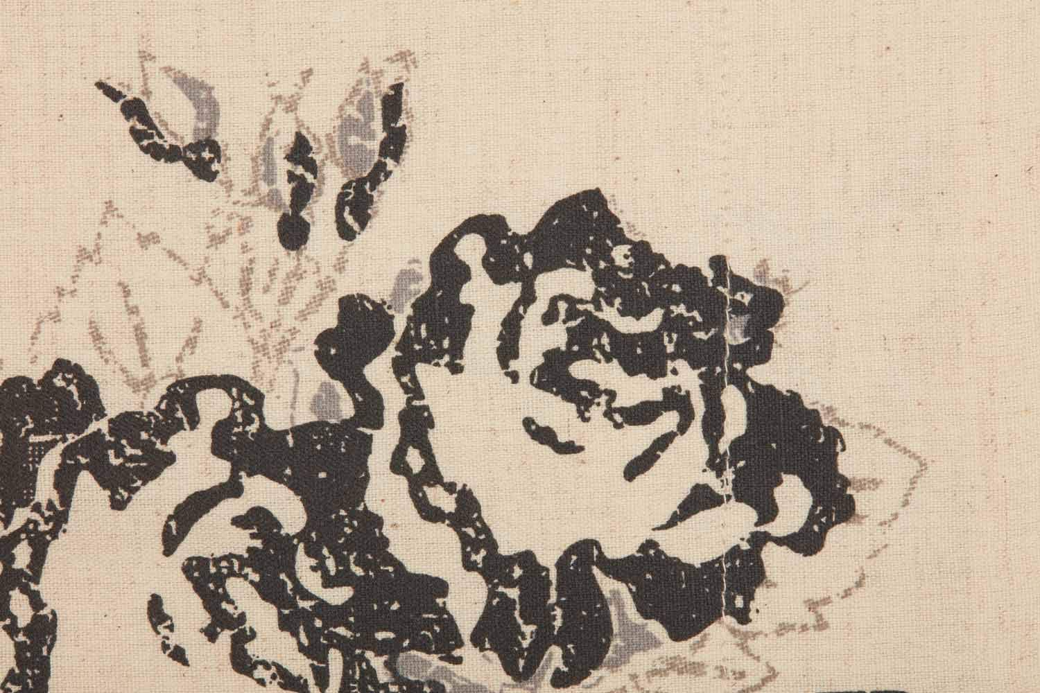 Funda de Almohada King Piper Classics Lydia Negra con - Imagen 5