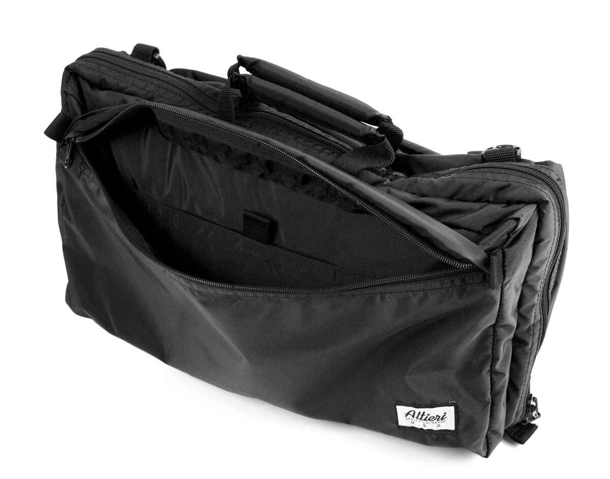 Estuche de viaje compacto Altieri Black Flute Bag and - Imagen 6