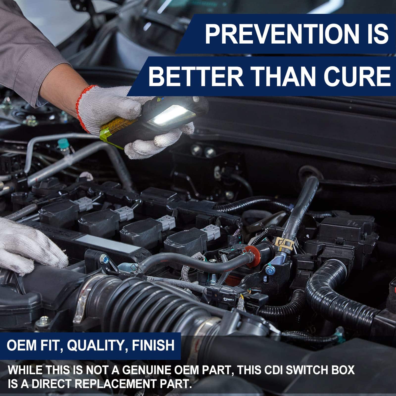 2pcs Módulo CDI Caja de Interruptores de Repuesto para - Imagen 8