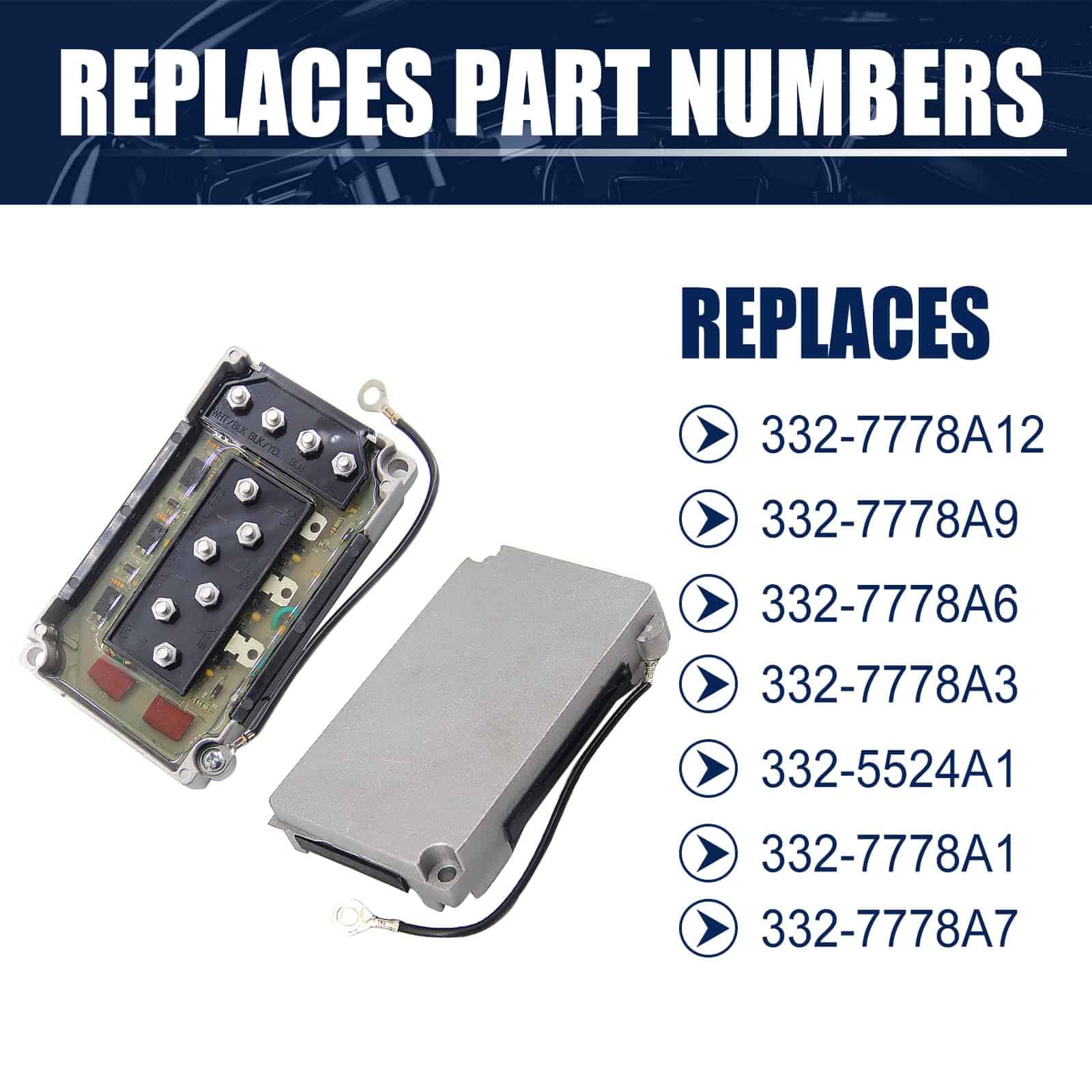 2pcs Módulo CDI Caja de Interruptores de Repuesto para - Imagen 4