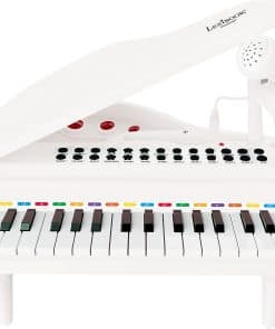 LEXiBOOK, Mi Primer Piano para Niños, Teclas Iluminadas,