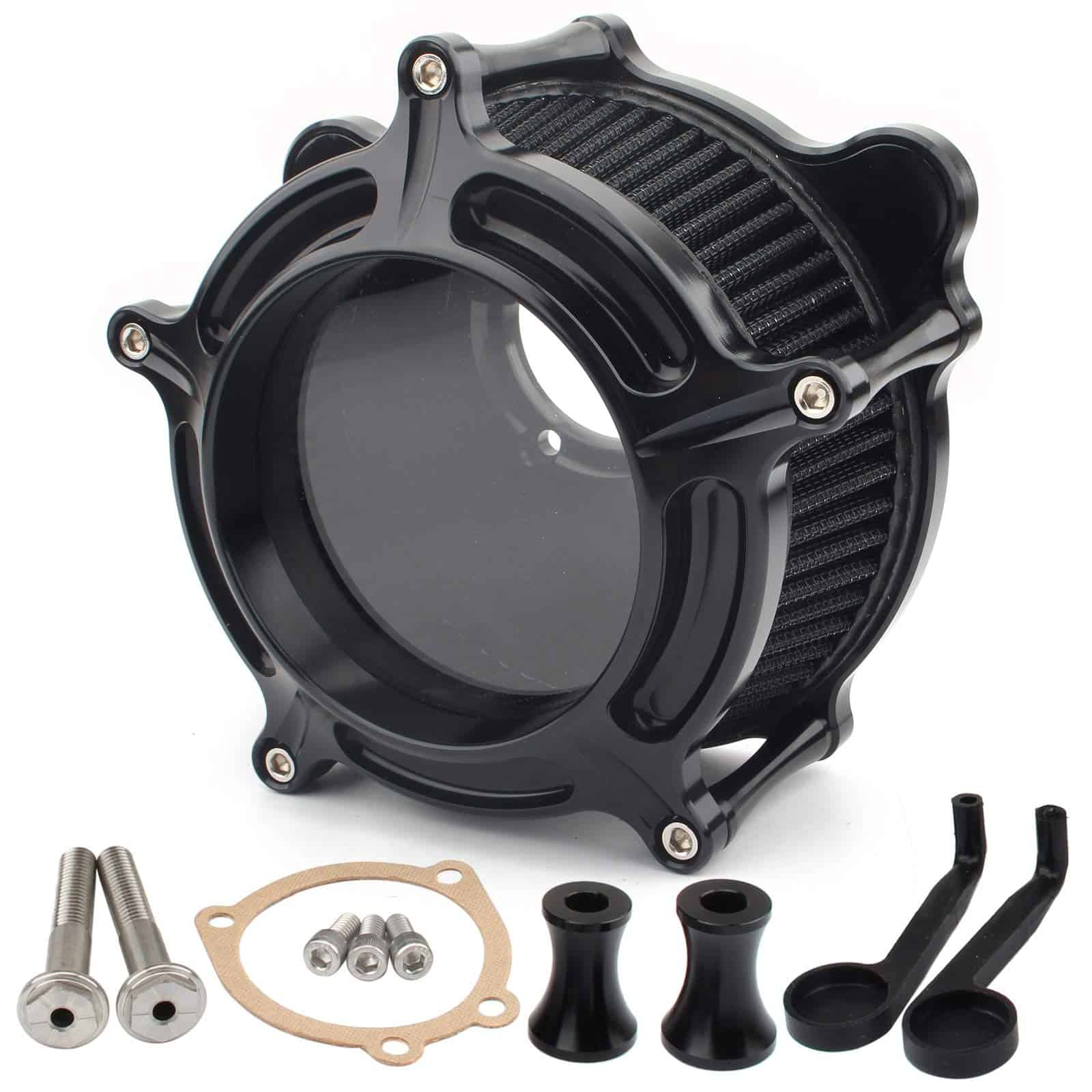 Kit de Filtro de Aire Claro para Harley Dyna FXR 1993-2017 - Imagen 6