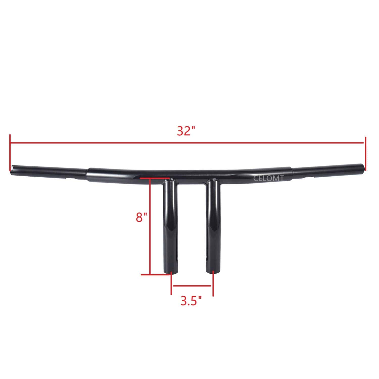 Manillar de arrastre en T de 8'' de altura con 1-1/4'' para - Imagen 6