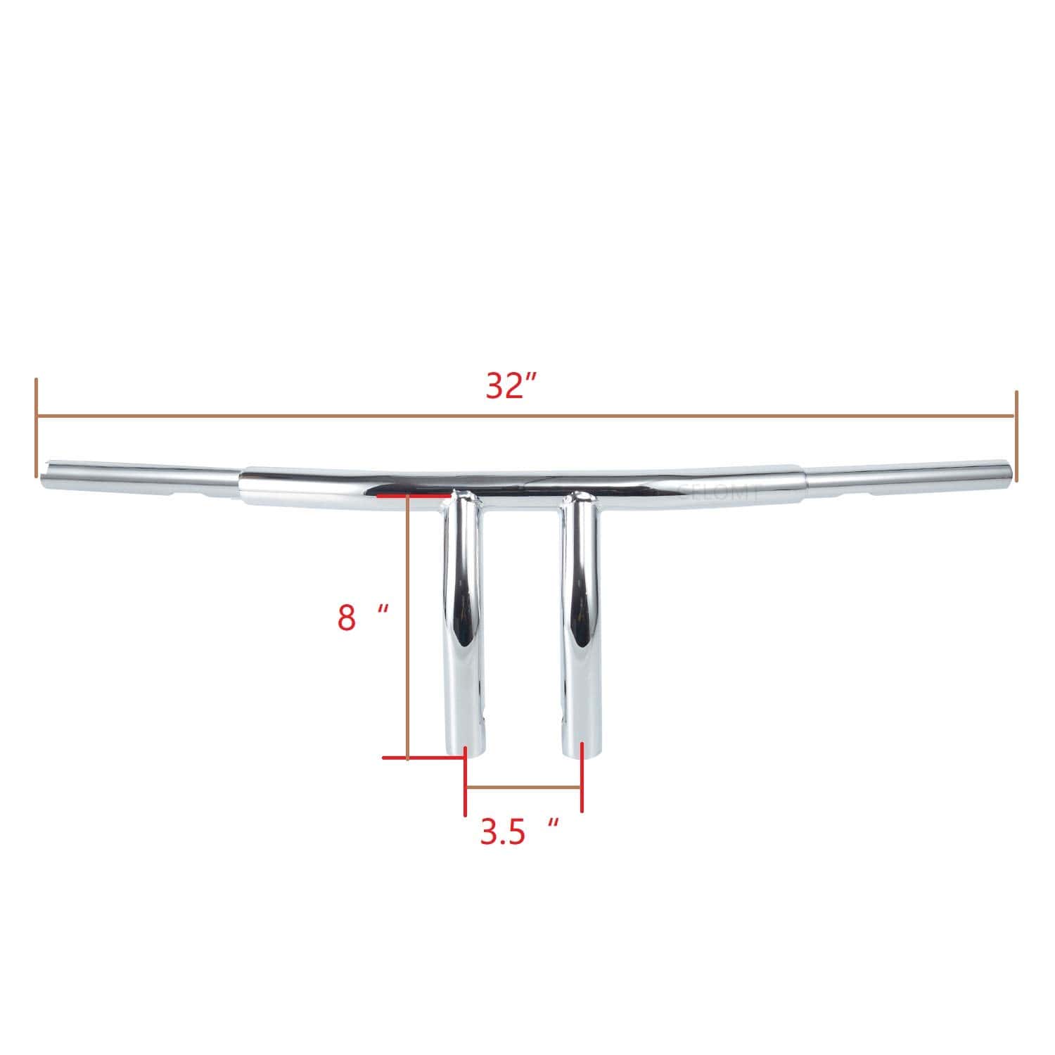 Manillar de altura de 8'' y 1-1/4'' en forma de T para - Imagen 6
