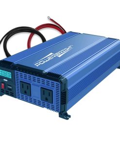 Inversor de Corriente PowerBright 1100 Watt 12V con Doble