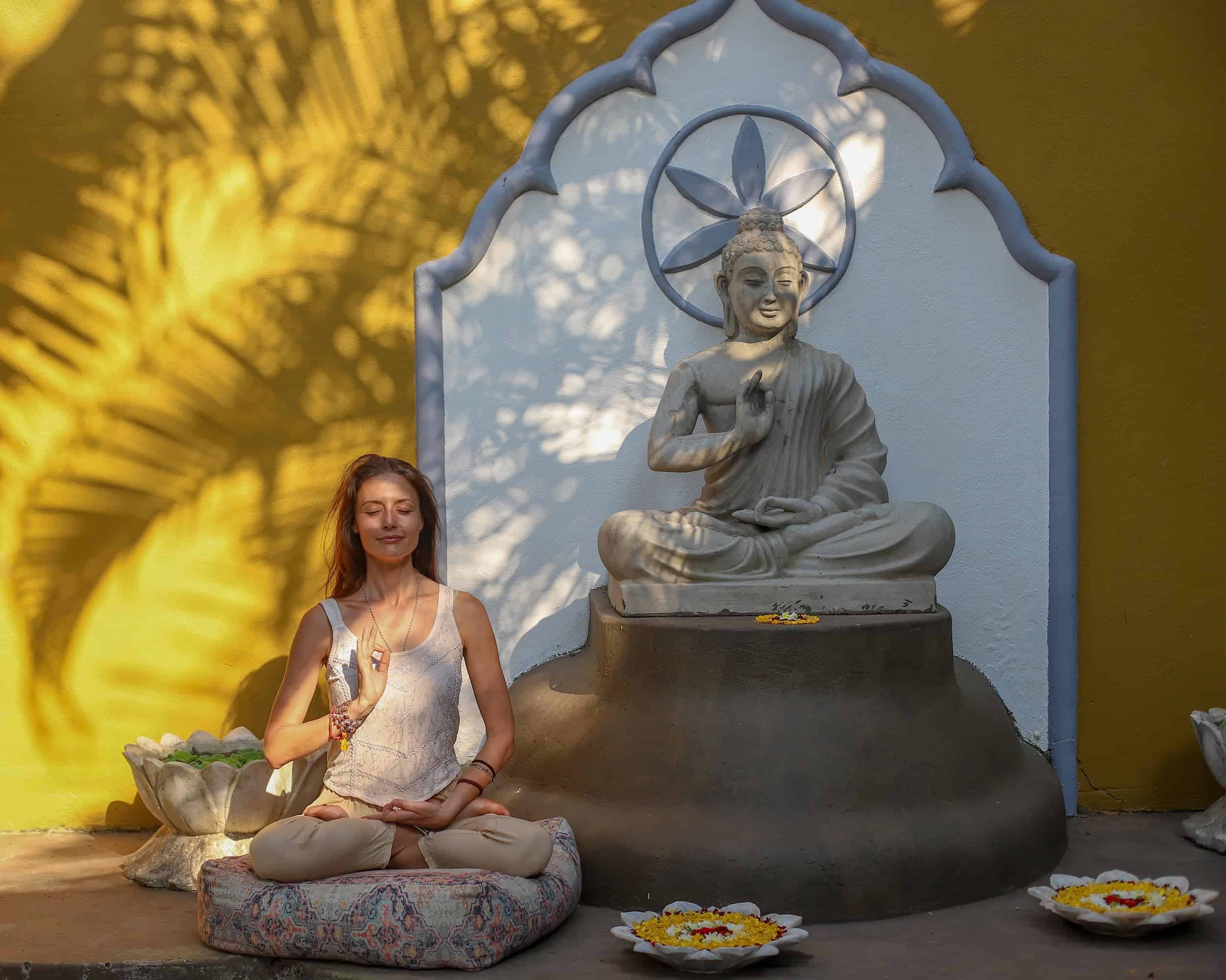 Funda de cojín para suelo exterior bohemio de Mandala Life - Imagen 3