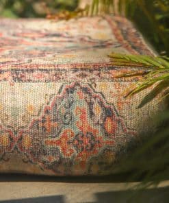 Funda de cojín para suelo exterior bohemio de Mandala Life