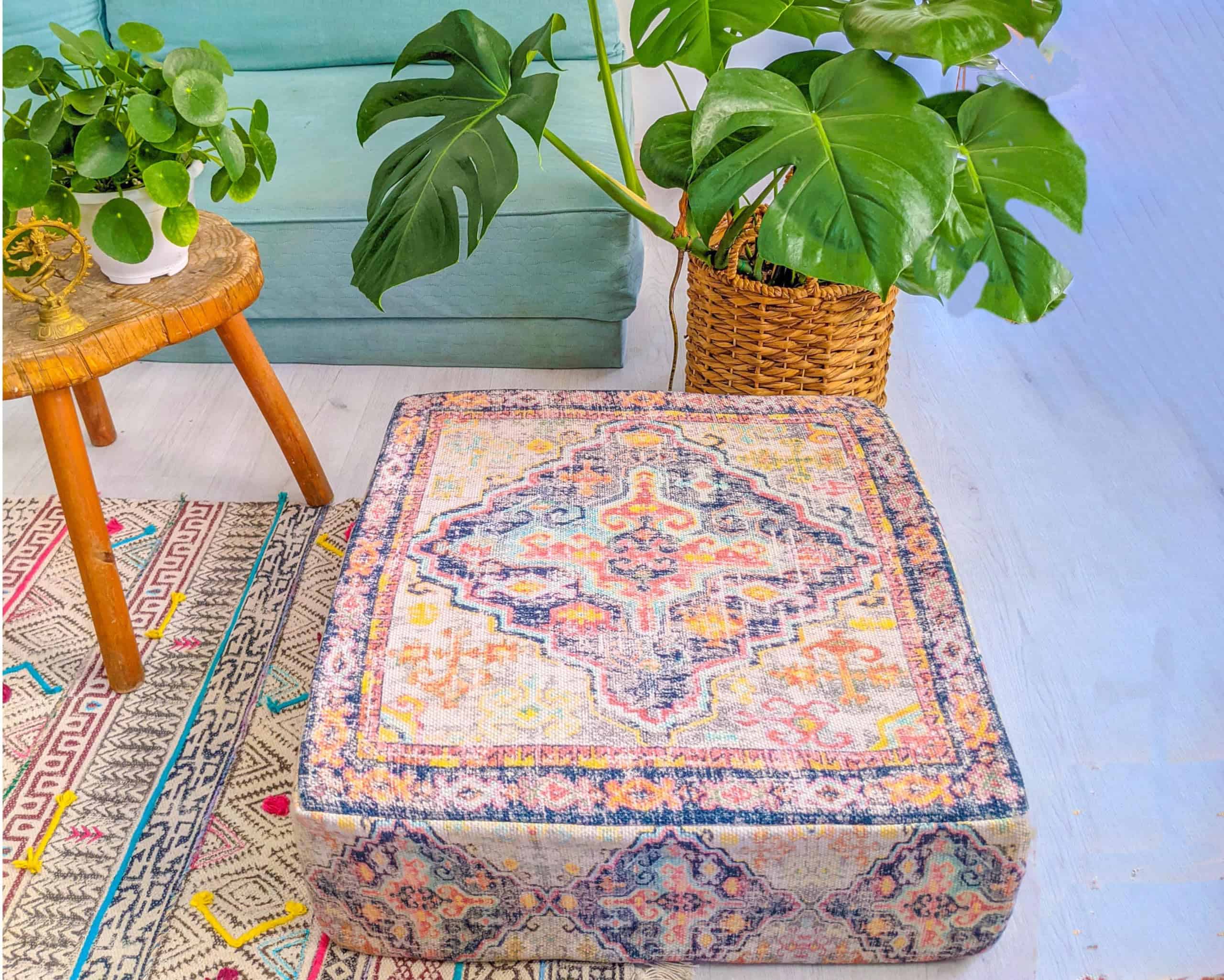 Funda de cojín para suelo exterior bohemio de Mandala Life - Imagen 9