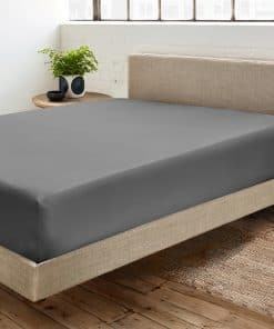 Sábana Ajustable de Satén 100% Algodón Orgánico de Bare