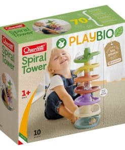 Quercetti - Torre Espiral PlayBio - Juguete clásico de