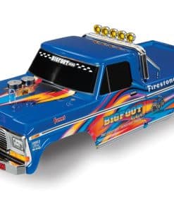 Carrocería Traxxas 3661X, Bigfoot No. 1, Azul-X