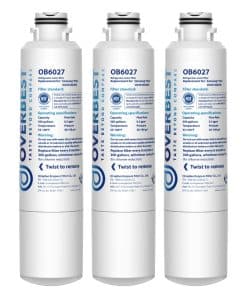 Filtro de agua para refrigerador Overbest -Blanco