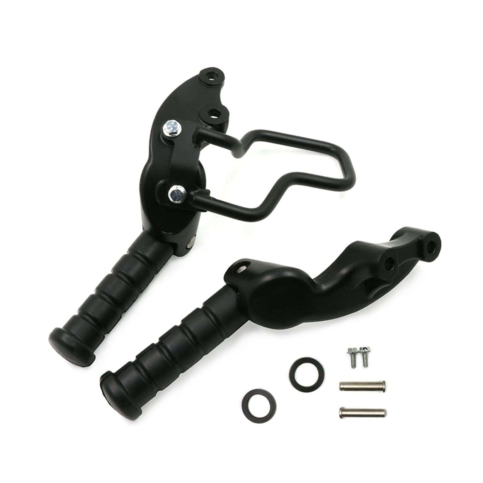 Reposapiés trasero plegable para pasajero de motocicleta