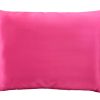Funda de Almohada de Seda 100% Pura de -Rosa Claro