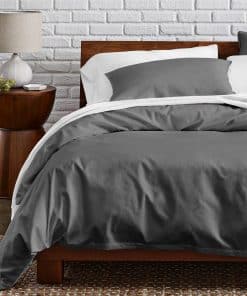 Set de Funda de Edredón Bare Home 100% -Gris