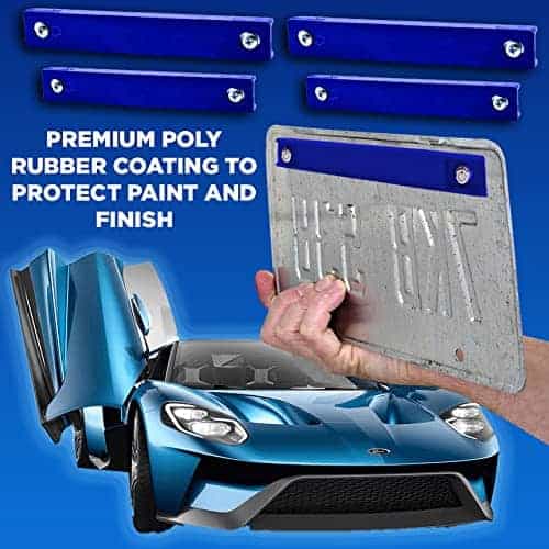 Soporte de placa de matrícula magnética de goma moldeada - Imagen 4