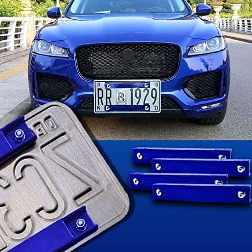 Soporte de placa de matrícula magnética de goma moldeada - Imagen 5