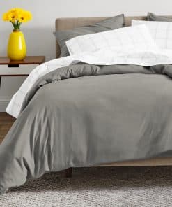 Set de Funda de Edredón 100% Algodón Orgánico Sateen Bare