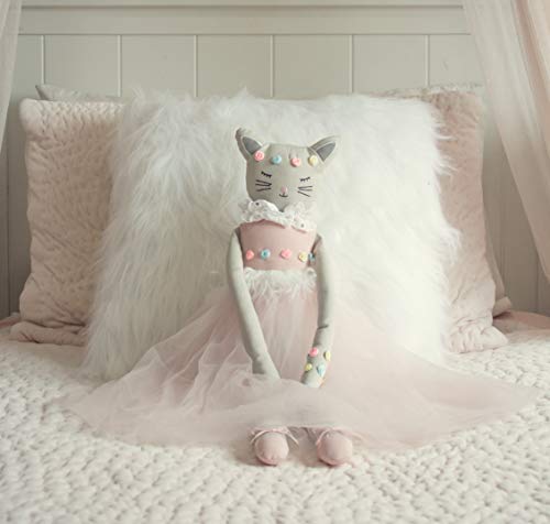 Inspired by Jewel Poppy The Cat - Muñeca de Peluche Hecha a