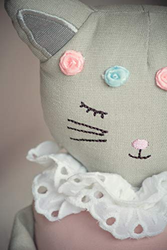 Inspired by Jewel Poppy The Cat - Muñeca de Peluche Hecha a - Imagen 5