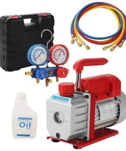 Bomba de Vacío HVAC Flexzion Eléctrica de una Etapa 3CFM