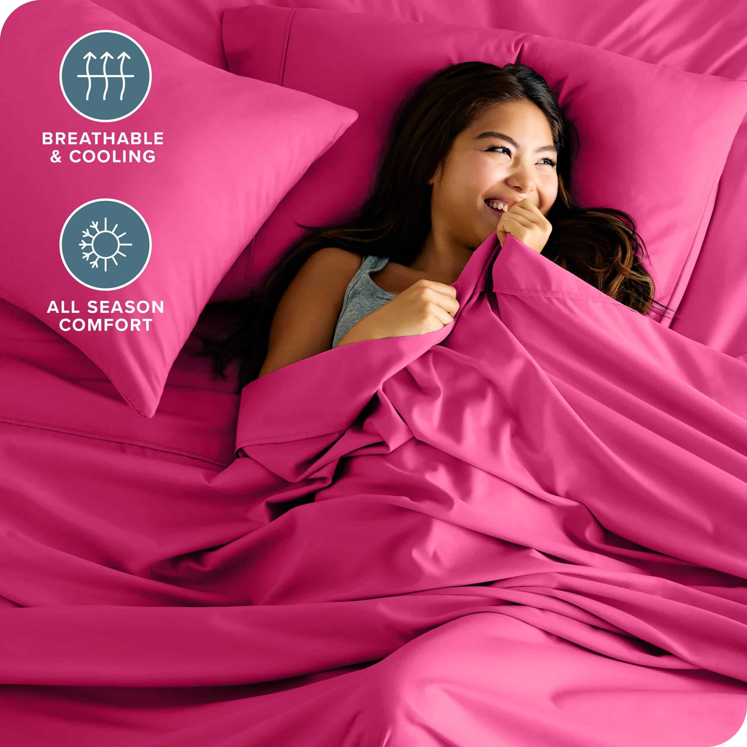 Juego de Sábanas para Cama Twin XL Bare Home - Sábanas de - Imagen 4