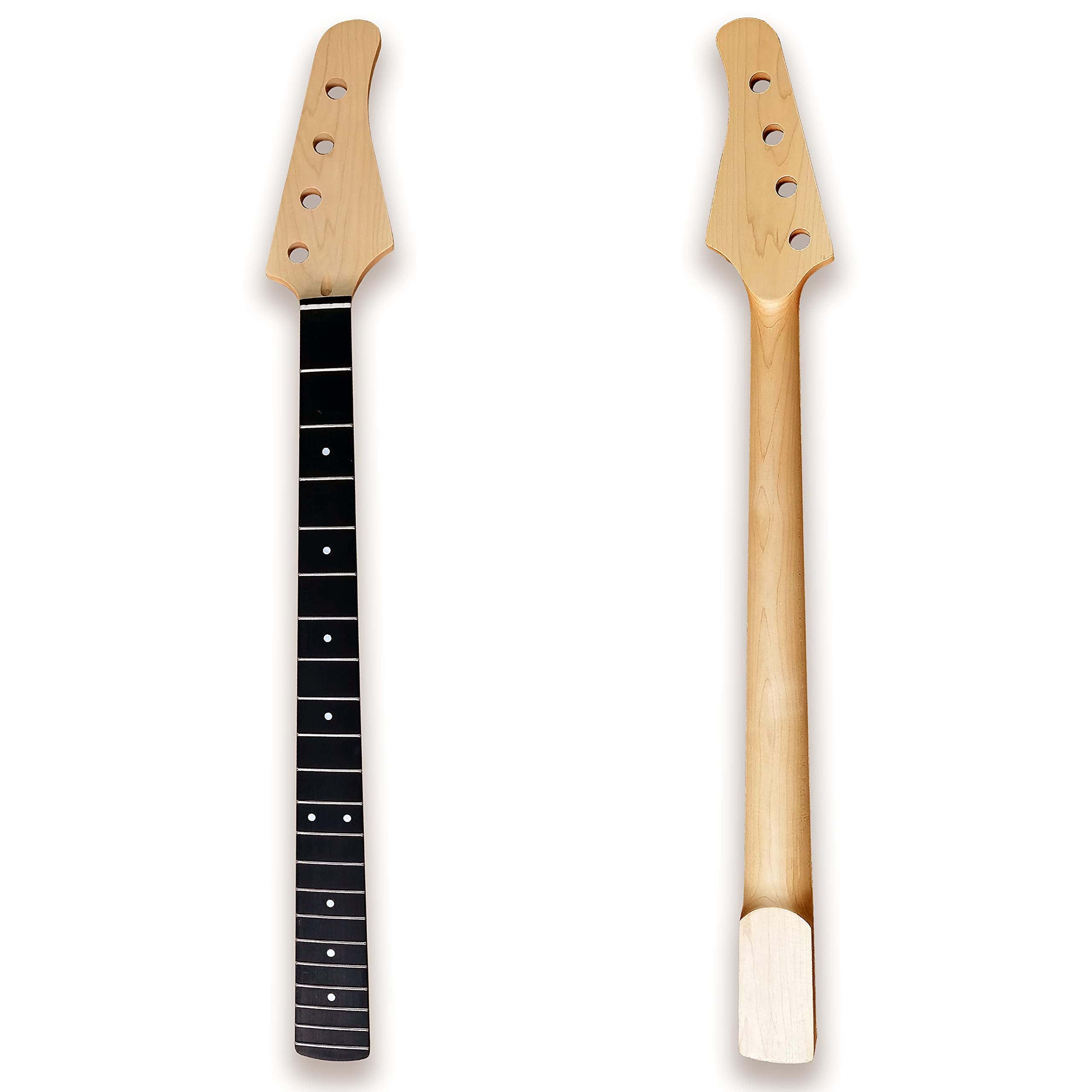 Cuello de Guitarra Bajo Eléctrico de 4 Cuerdas 21 Trastes