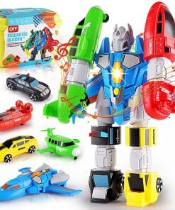 Juego de vehículos magnéticos 5 en 1 SOMMER, Juego de