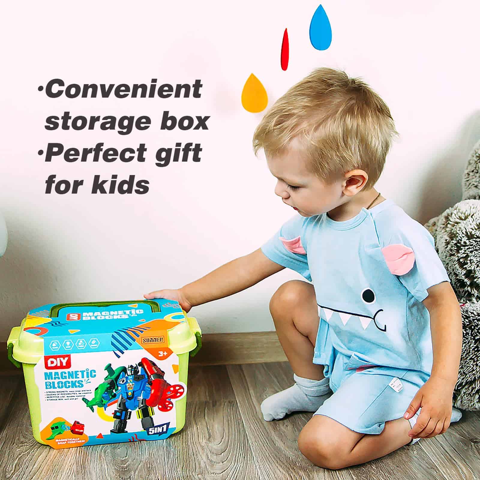 Juego de vehículos magnéticos 5 en 1 SOMMER, Juego de - Imagen 5