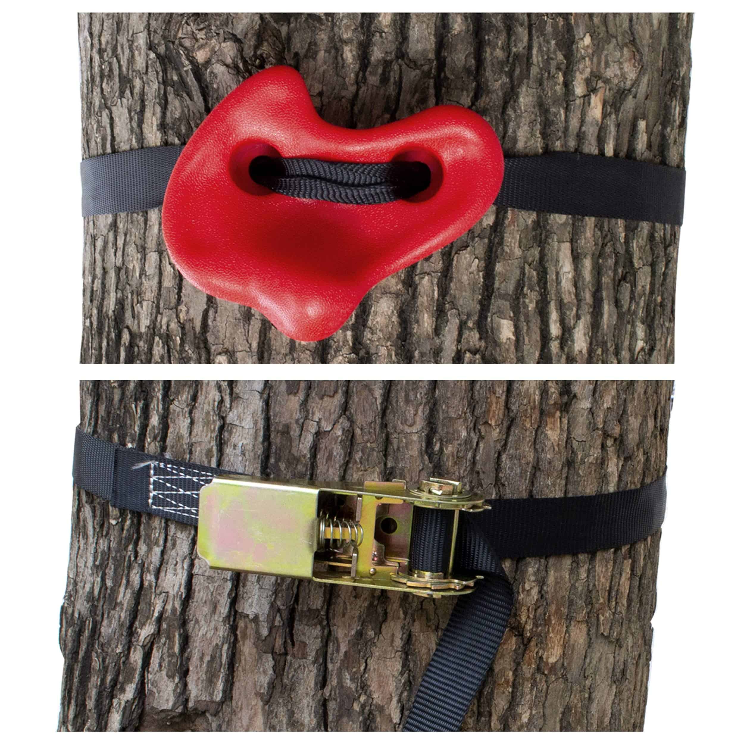 SSBRIGHT Tree Climbers, Juego de 15 Agarres/Escalones para - Imagen 3