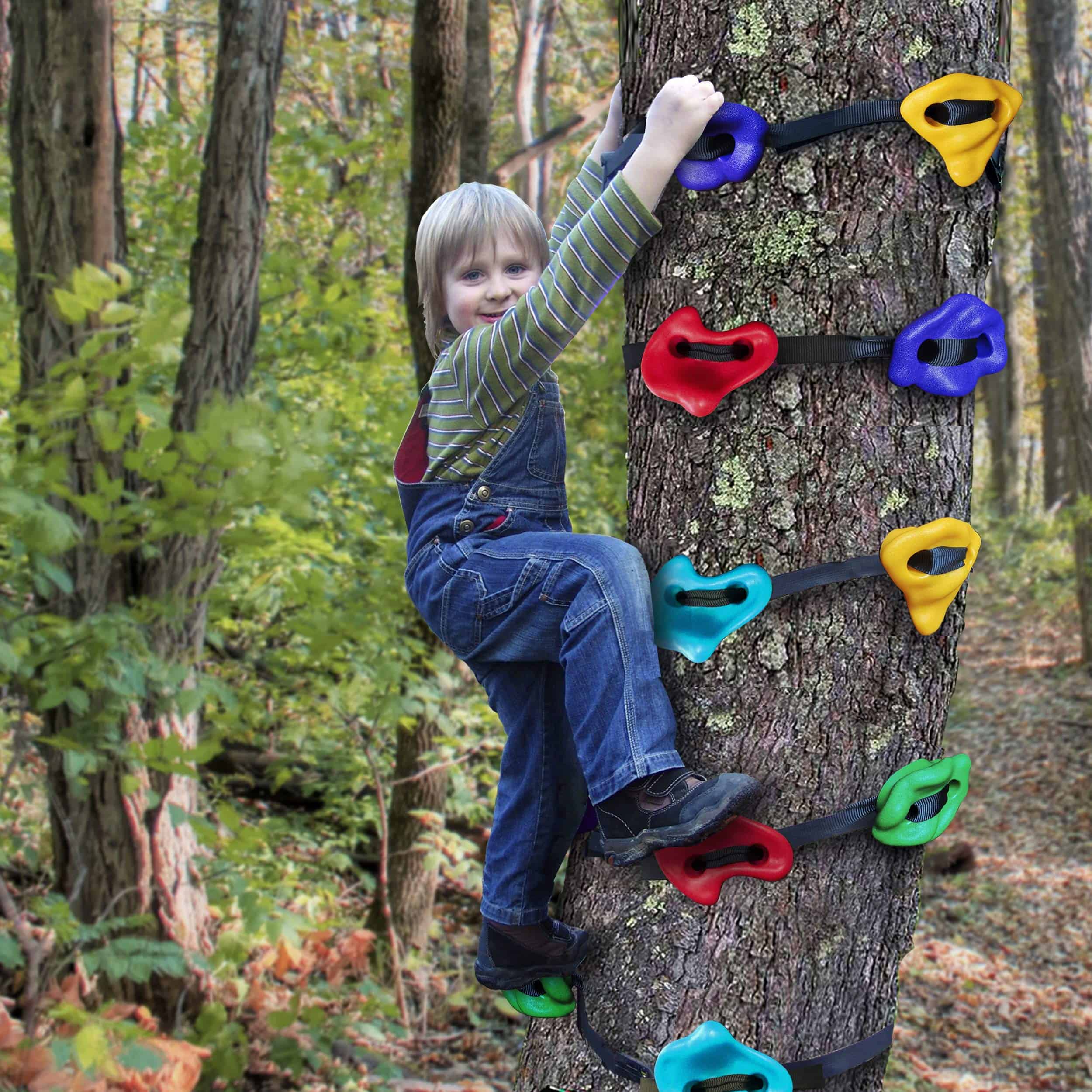 SSBRIGHT Tree Climbers, Juego de 15 Agarres/Escalones para - Imagen 6