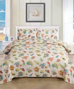 Juego de Edredones de Playa CHESITY Tamaño King Colcha