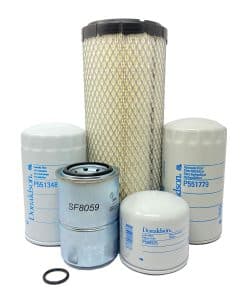 Kit de Filtros de Servicio Compatible con Tractor Compacto