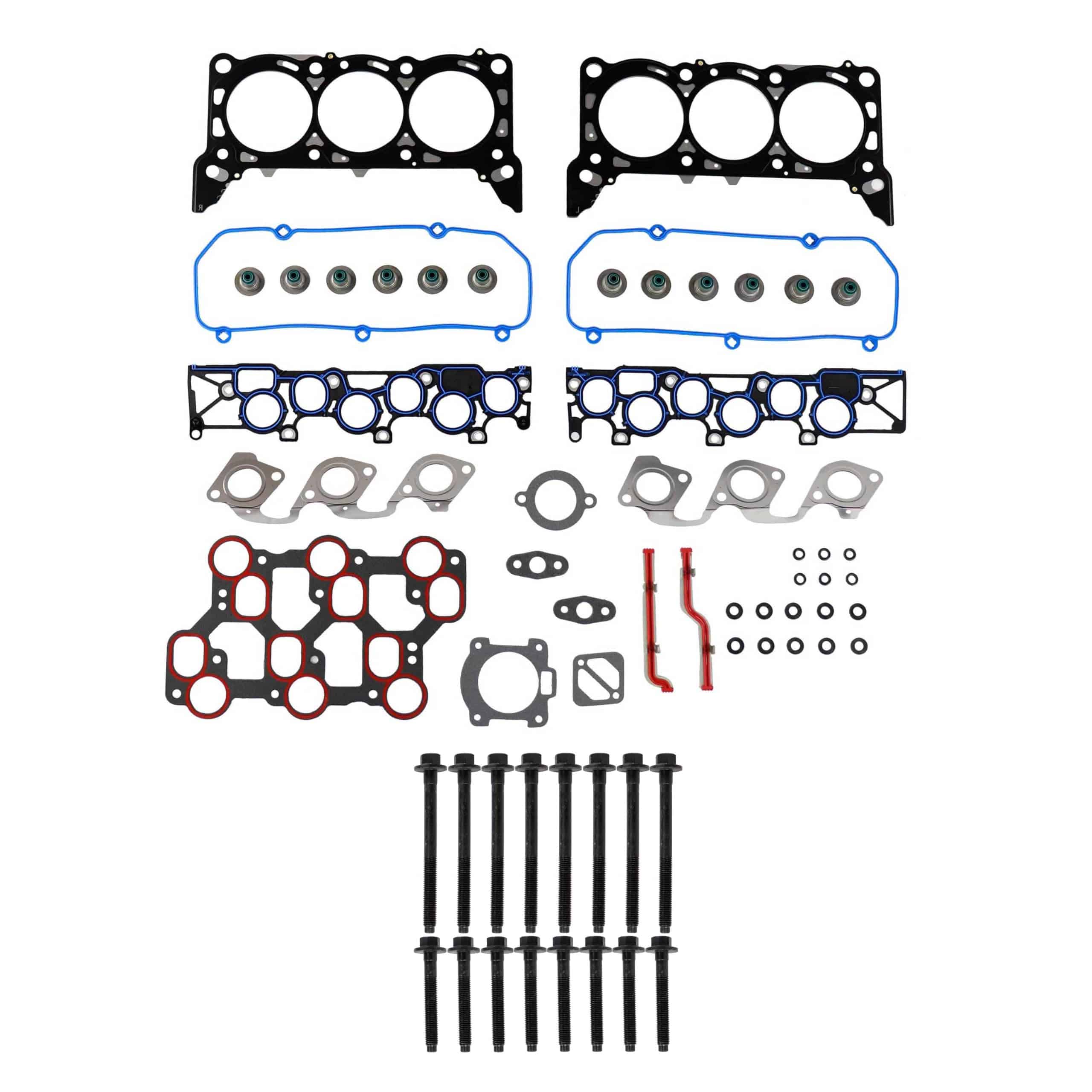 Juego de empaques de culata DNJ HGB4120 con kit de pernos - Imagen 3