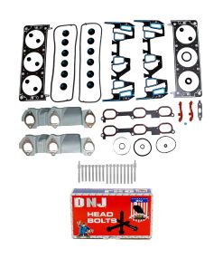 Juego de junta de culata DNJ HGB3121 con kit de pernos de