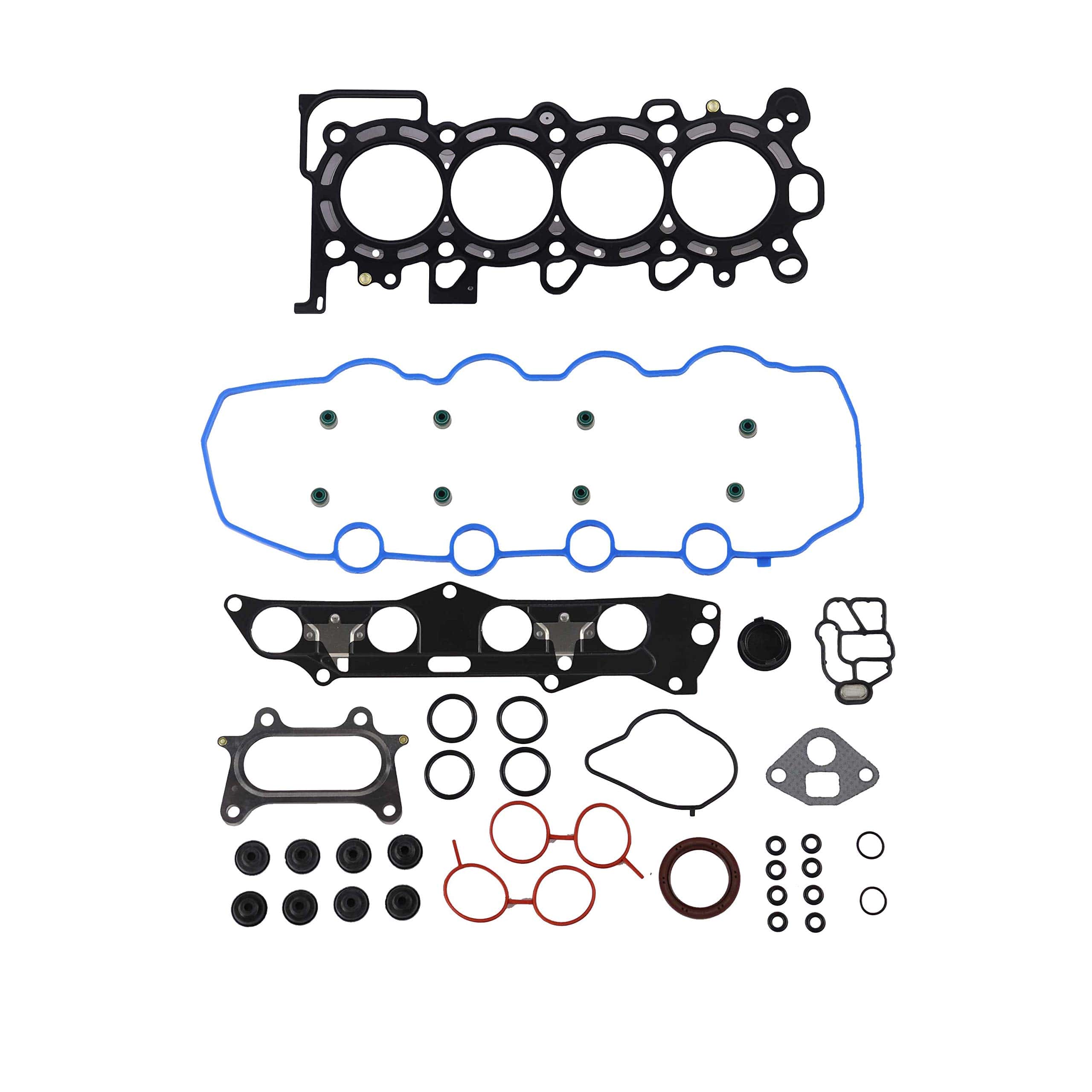 Juego de empaques de culata DNJ HGB237 con kit de pernos de - Imagen 4