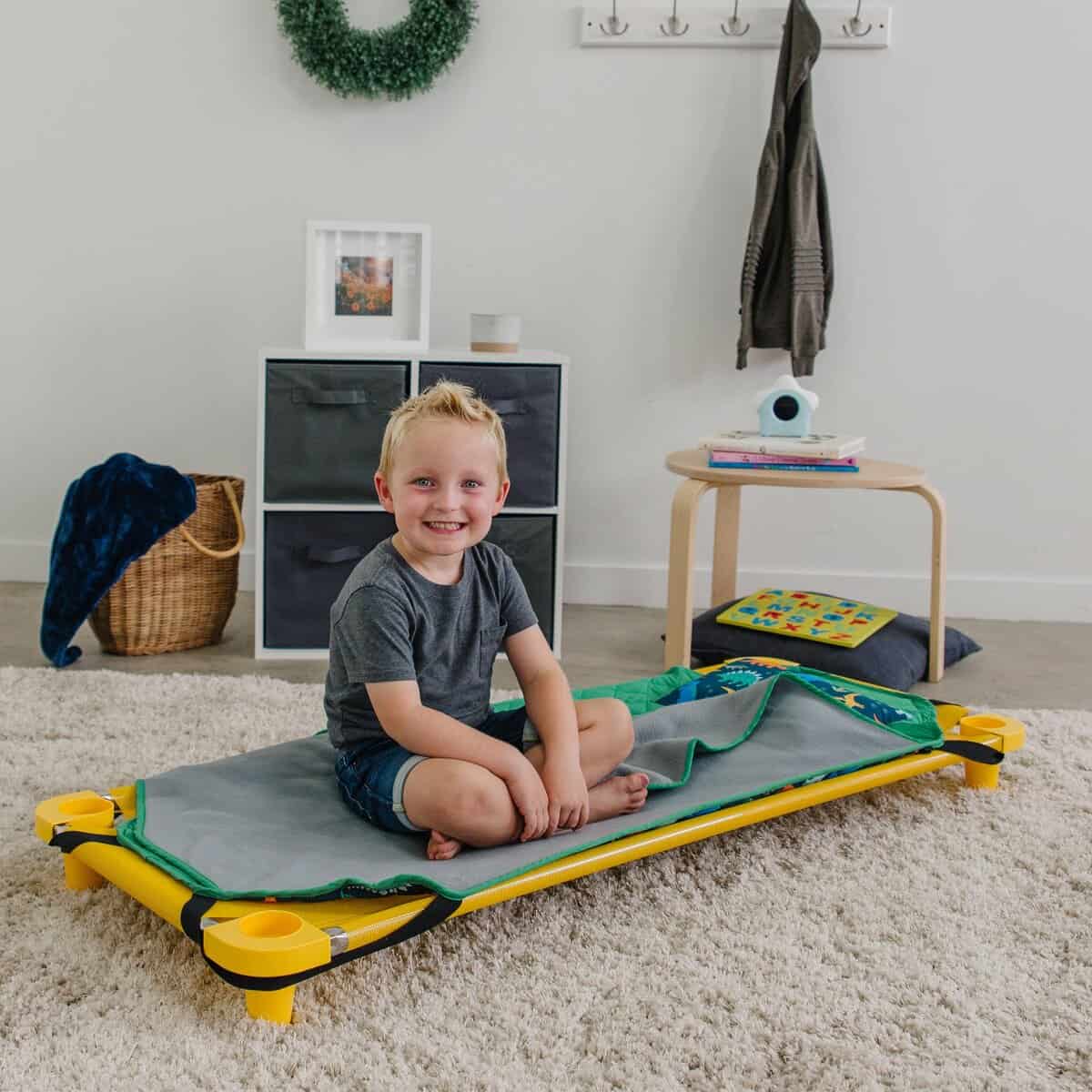 Colchoneta de Siesta Moderna para Niños de Wildkin con - Imagen 3