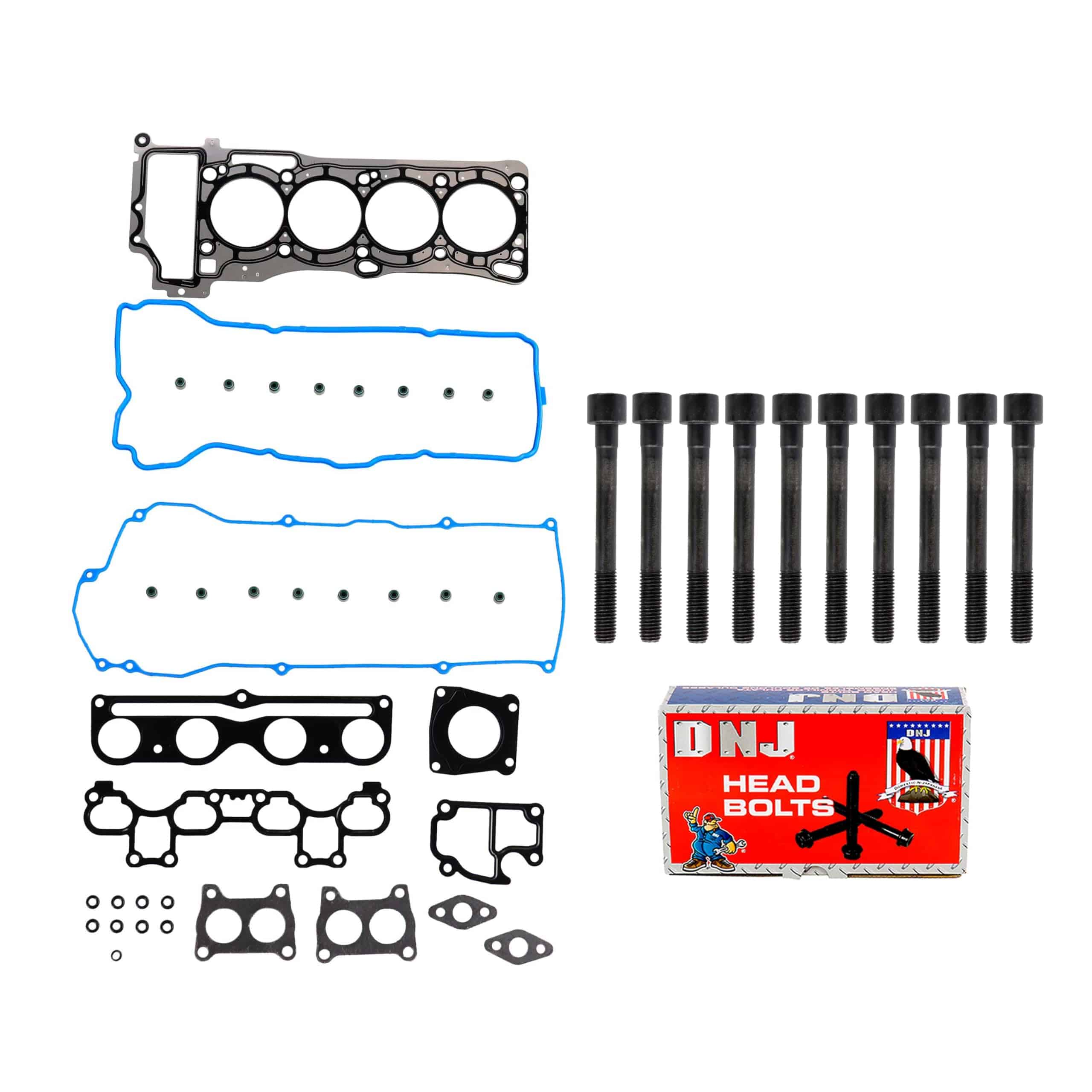 Juego de empaques de culata DNJ HGB614 con juego de pernos